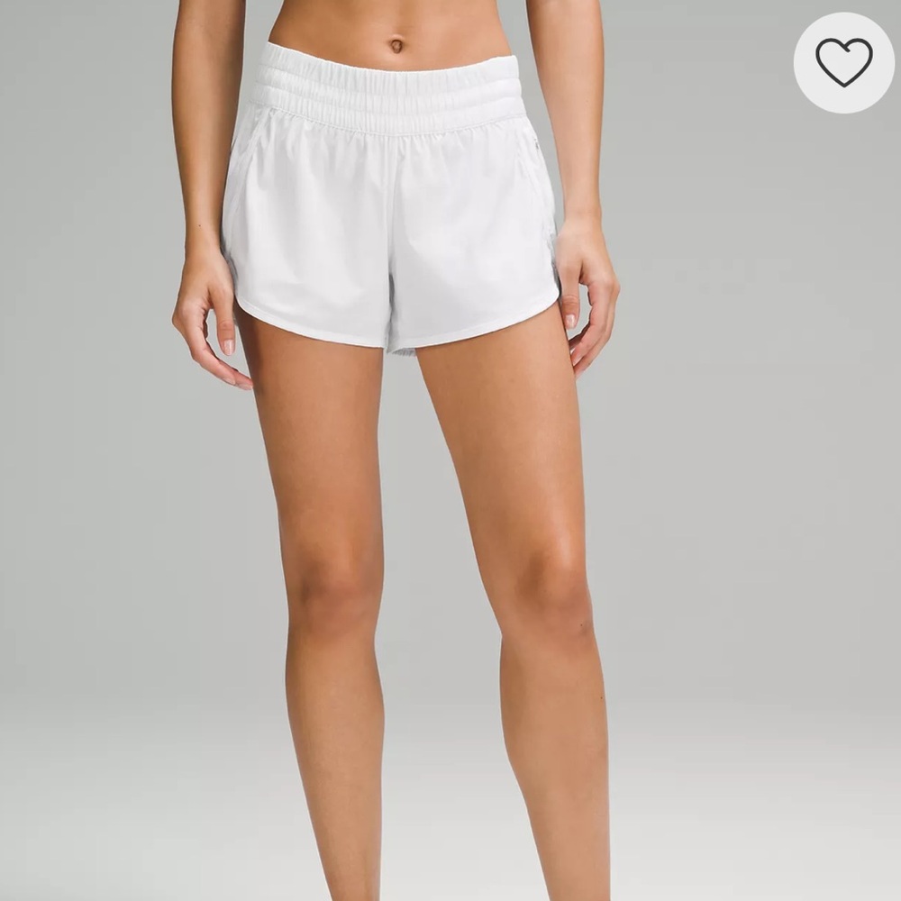 Lululemon Tracker Low-Rise Lined Short 4” black sz 8 - Picture 3 of 4